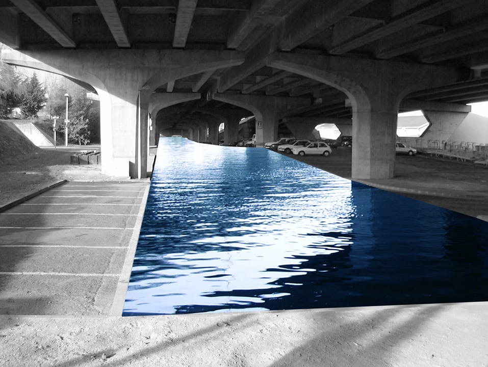l'eau sous les pont